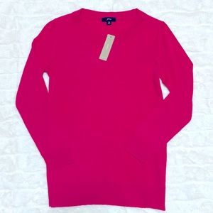 J. Crew Tippi Sweater Bright Rose NWT Size XS